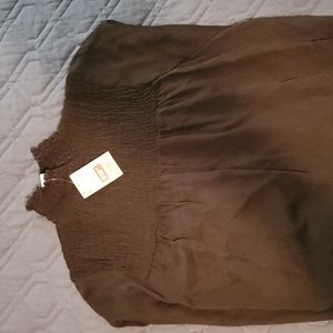 H&M Black Chifon Dress